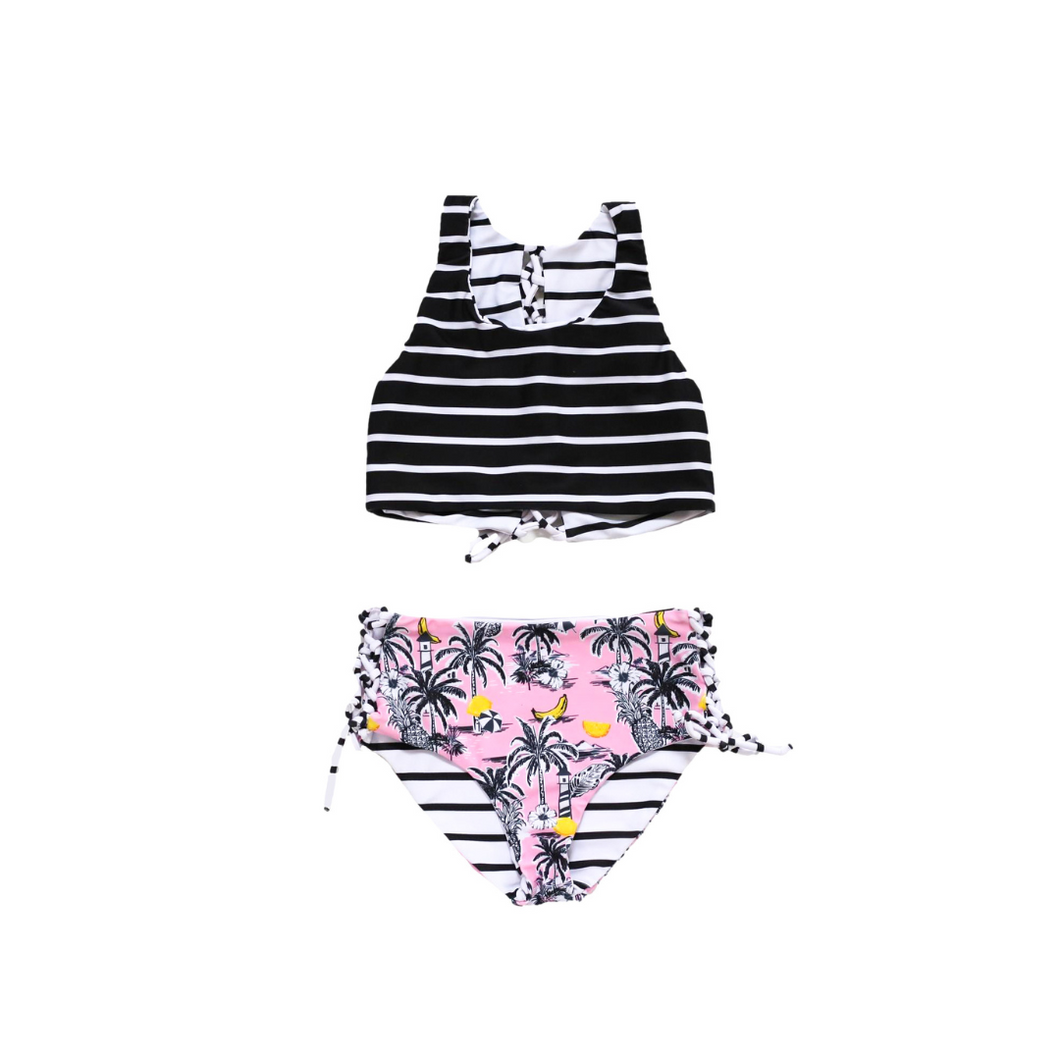 Silver Moon Two Piece Swimsuit (reversible)