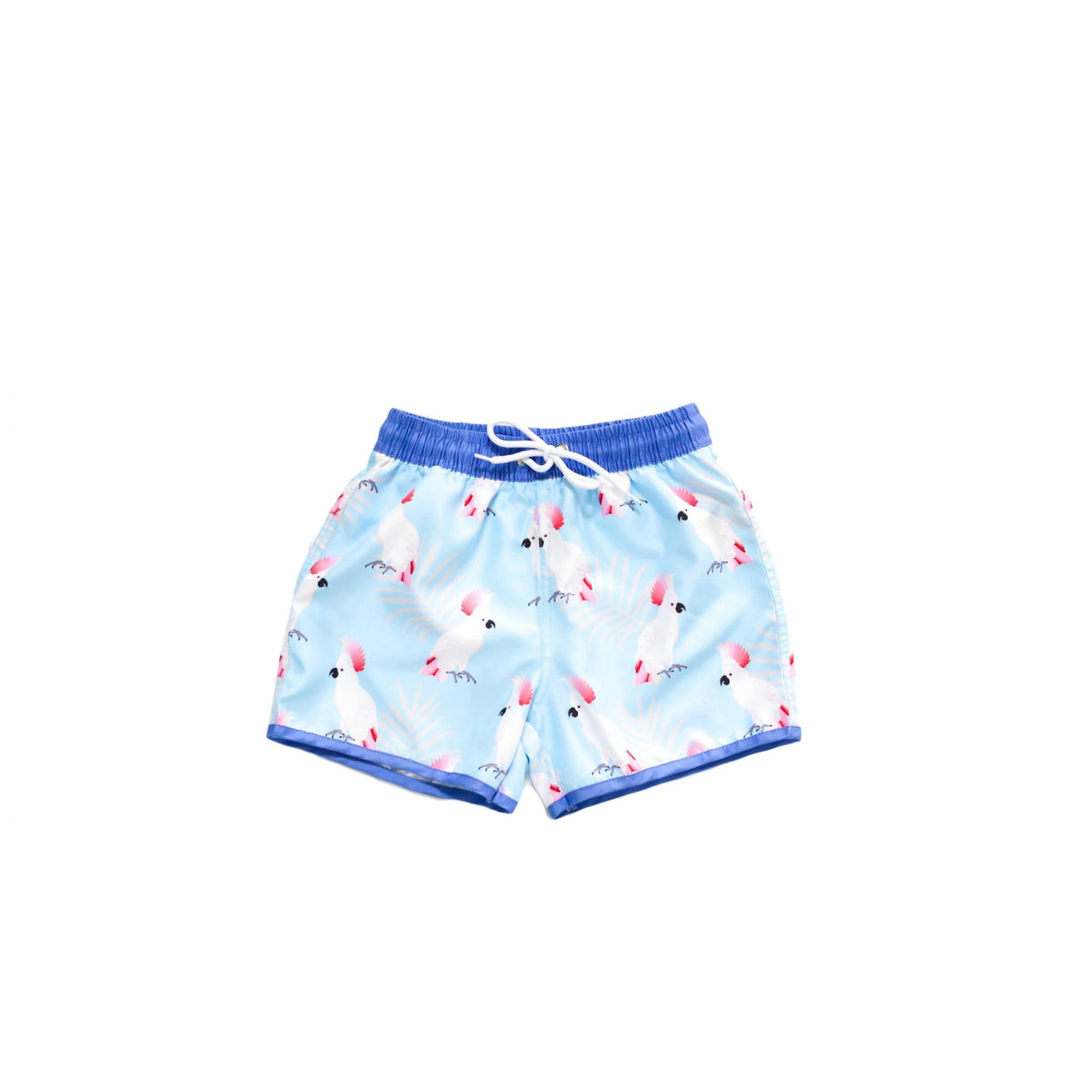 Emerald Toucan Bay Swim Trunks – Blueberry Bay